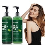 Tea Tree Hair Shampoo - Manufacturer - Wholesale Black Shampoo Tea Tree Oil All Hair Types Conditioner Set