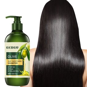 Olive Oil Shampoo - Manufacturer - Custom Logo Olive Fruit Extract Organic Daily Cleaning Moisturizing Shampoo