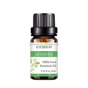 Essential Oil Set - Manufacturer - Custom Logo 100% Pure 10ml Jasmine Rose Lavender Diffuser Body Care Oil