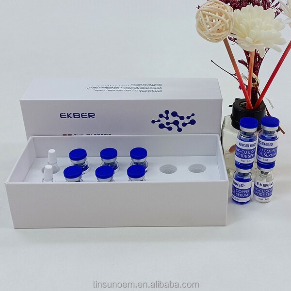 Blue Copper Peptide Serum - Factory - OEM ODM Hydrating Lifting Firming Anti-Aging Soothing Skin Care Essence