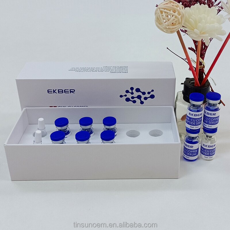 Blue Copper Peptide Serum - Factory - OEM ODM Hydrating Lifting Firming Anti-Aging Soothing Skin Care Essence