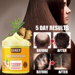 Ginger Hair Growth Mask - Manufacturer - Custom Logo EKBER 200ml 5 Days Hyaluronic Acid Moisturizing Mask