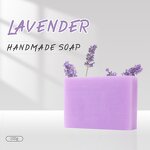 Lavender Organic Soap - Factory - Manufacturer High Quality Skin Whitening Lavender Handmade Organic Soap