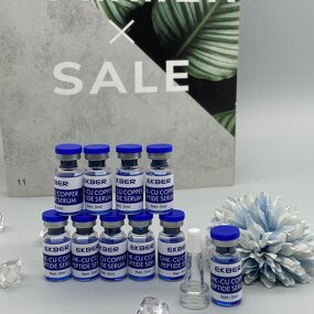 Hyaluronic Acid Serum - Manufacturer - EKBER Organic Wholesale GHK-Cu Purifying Oily Skin Wrinkle Repair Serum