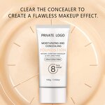 Liquid Foundation - Factory - Custom Logo OEM/ODM Organic Moisturizing Long Lasting Easy to Apply Makeup Foundation