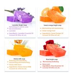 Organic Natural Soap - Manufacturer - EKBER Hot Selling Olive Coconut Oil Natural Flowers Colorful Handmade Soap