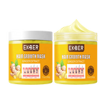 Ginger Hair Growth Mask - Manufacturer - Custom Logo EKBER 200ml 5 Days Hyaluronic Acid Moisturizing Mask