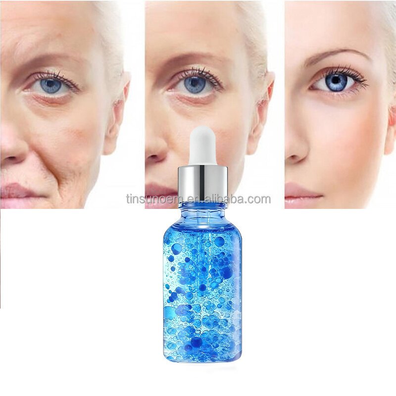 Blue Copper Peptide Capsule Serum - Manufacturer - EKBER Wholesale GHK-CU Soothing Anti-wrinkle Acne Treatment Essence