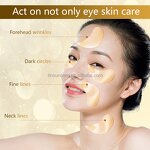 24K Gold Eye Mask - Manufacturer - Wholesale Puffy Eyes Dark Circles Treatments Smooth Wrinkles Eye Mask