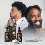 Beard Grooming Kit - Manufacturer - EKBER Custom Logo Best Beard Oil Moisture Repair Growth Kit Wholesale