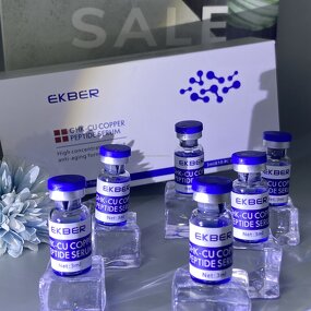 Blue Copper Peptide Serum - Manufacturer - EKBER OEM/ODM Private Label GHK-Cu Collagen Anti Age Face Serum