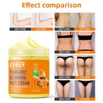 Turmeric Slimming Cream - Factory - Multifunctional Natural Organic Anti Cellulite Belly Weight Loss Hot Cream