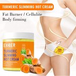 Turmeric Slimming Cream - Factory - Multifunctional Natural Organic Anti Cellulite Belly Weight Loss Hot Cream