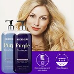Purple Shampoo Conditioner - Factory - Private Label Organic Color Protection Blonde Hair Care Set Wholesale
