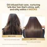 24k Gold Hair Oil - Manufacturer - Private Label Organic Nourishing Smoothing Repair Dry Damaged Hair