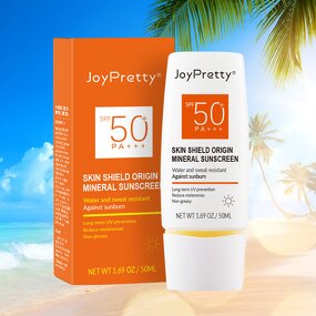 Sunscreen Lotion SPF50 - Factory - Wholesale Private Label Natural Moisturizing Whitening Organic Sun Cream