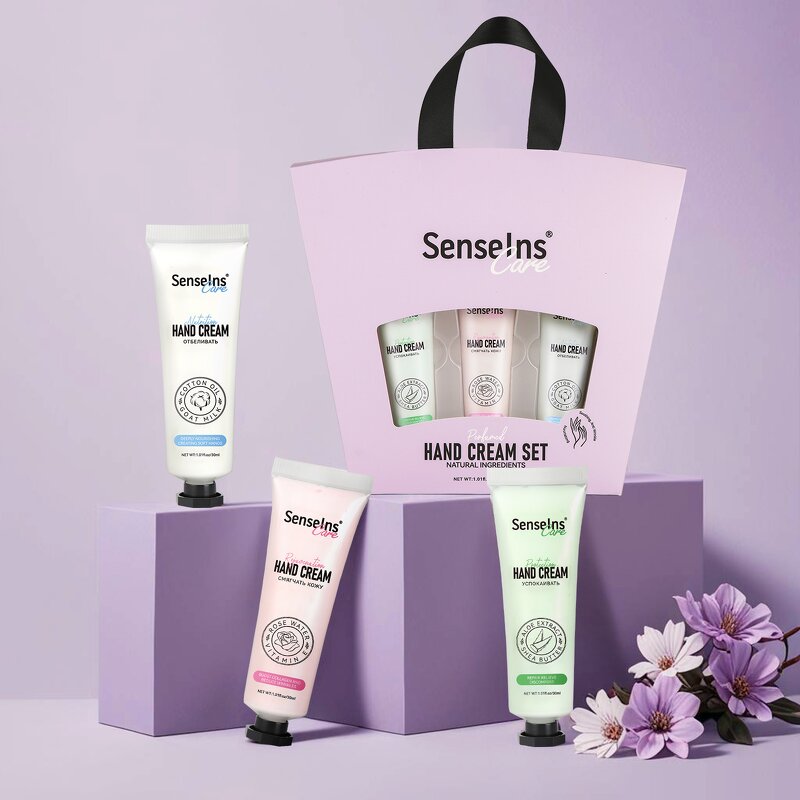 Hand Cream Set - Manufacturer - Hot Selling Private Label Organic Hydrating Whitening Long Lasting Soothing