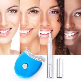 Wireless LED Teeth Kit - Manufacturer - Private Logo Professional Non Peroxide Home Teeth Whitening Kit