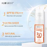 Sunscreen Spray SPF50 - Factory - Private Label Waterproof Whitening Organic Sunblock Face Body Spray