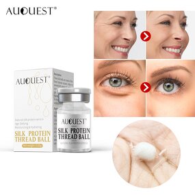 Silk Collagen Serum - Factory - AuQuest Whitening Firming Lighten Dark Spots Anti Aging Anti Wrinkle