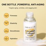 Coconut Collagen Serum - Factory - AuQuest Wholesale Organic Brightening Anti Wrinkles Fine Lines Firming