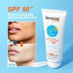 Sunscreen Lotion SPF50 - Manufacturer - Custom Logo Private Label Organic Moisturizing UVA UVB Skin Protecting