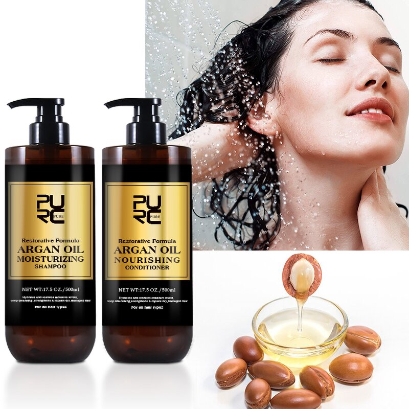 Shampoo Conditioner - Factory - Wholesale Private Label Organic Herbal Vegan Anti-Hair Loss Repair Set