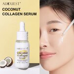 Coconut Collagen Serum - Factory - AuQuest Wholesale Organic Brightening Anti Wrinkles Fine Lines Firming