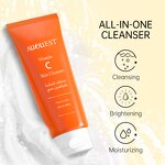 Vitamin C Cleanser - Manufacturer - AuQuest Private Label Organic Deep Cleansing Whitening Exfoliating Foam