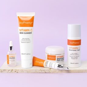 Collagen Vitamin C Set - Manufacturer - Korean Organic Anti Age Hydrating Moisturizing Whiten Face Set