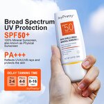 Sunscreen Lotion SPF50 - Factory - Wholesale Private Label Natural Moisturizing Whitening Organic Sun Cream