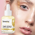 24k Gold Face Serum - Factory - Wholesale Organic Repairing Anti Aging Dark Spot Whitening Moisturizer