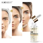 24k Gold Serum - Manufacturer - AuQuest Private Label Organic Vegan Whitening Pores Shrinking Anti-Aging