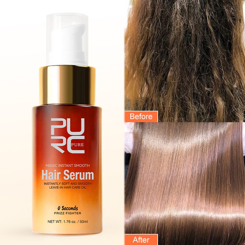 Hair Serum - Manufacturer - Wholesale Magic Instant Smooth Organic Anti-Frizz Silk Detangling Dry Hair