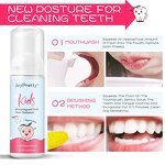 Kids Toothpaste Foam - Factory - Friendly Natural Whitening Herbal Formula Anti-Cavity Fruit Flavored