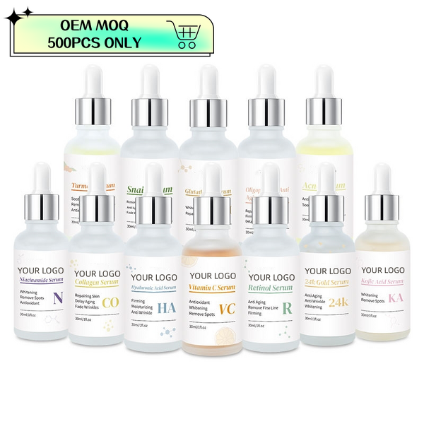 Vitamin C Collagen Serum - Factory - Private Label Whitening Hydrating Niacinamide Hyaluronic Acid Serum
