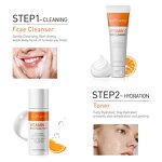 Vitamin C Skin Care Set - Manufacturer - Korean Organic Brightening Whitening Dark Spot Remover Face Cream