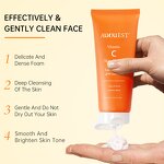 Vitamin C Cleanser - Manufacturer - AuQuest Private Label Organic Deep Cleansing Whitening Exfoliating Foam