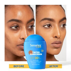 Tinted Sunscreen SPF50 - Manufacturer - OEM Private Label Zinc Oxide Ultraviolet-proof Repairing Hydrating