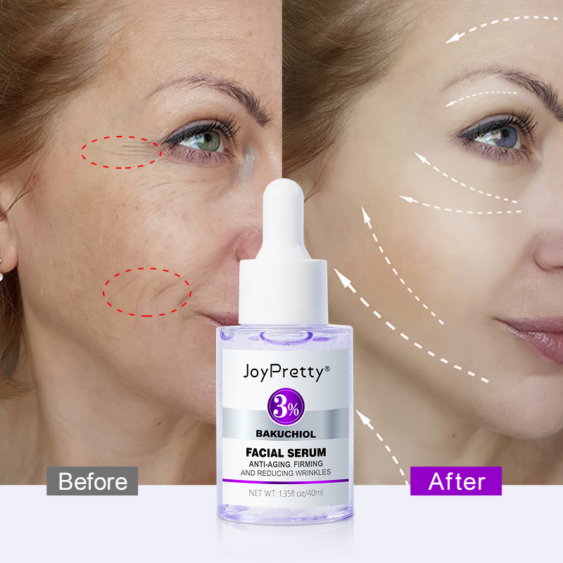 Retinol Bakuchiol Serum - Factory - Wholesale 3% Organic Anti Aging Reduce Fine Line Anti Wrinkle Serum