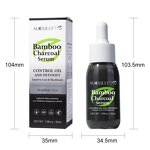 Bamboo Charcoal Serum - Manufacturer - AuQuest Hot Selling Organic Whitening Dark Spot Pores Shrinking Serum