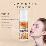 Turmeric Acne Skincare Set - Factory - Organic Whitening Dark Spot Remover Cream Toner Serum Mask Set
