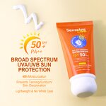 Sunscreen SPF50 Cream - Factory - Wholesale Hot Selling Organic Moisturizing UVA+UVB Protection Private Label