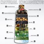 Hair Dye Shampoo Manufacturer - Hot Sale 4 in 1 Black Gray Semi-Permanent