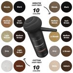 Hair Fiber Spray Applicator Manufacturer - Black Color Electric for Instant Thickening