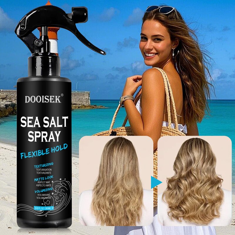 Sea Salt Hair Spray Manufacturer - Wholesale with Aloe Vera Kelp Extract