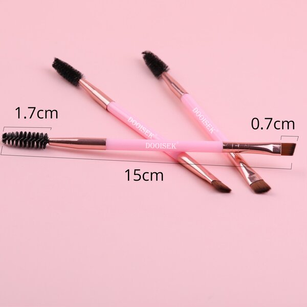 Makeup Brushes Manufacturer - 12-Piece with Plastic Handle for Face