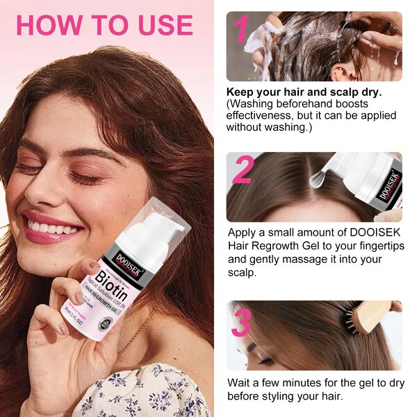 Hair Regrowth Serum Manufacturer - Natural Anti Loss with Ginger Root Extract