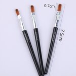 Makeup Brush Set Manufacturer - Black Synthetic Hair Custom Logo Vegan