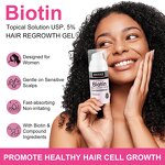 Hair Regrowth Gel Manufacturer - Custom Label with Castor Oil for Men & Women